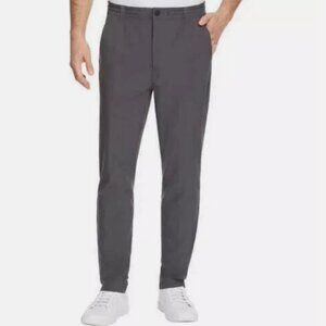 Marc New York Men’s Commuter Pant Slim Fit 4 Way Stretch Fabric: Gray (32W x32L)